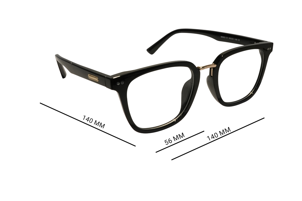 SPECSRAY EYEGLASSES SQUARE  FULL RIM TR SHEET