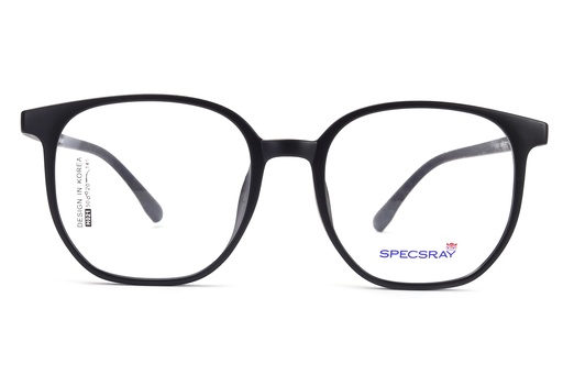 SpecsRay Full Rim Round (Matt Black) [H-021 ] [1113]