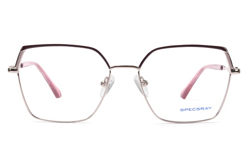 SpecsRay Full Rim Hexagon (Pink) [GZ1448] [1303]
