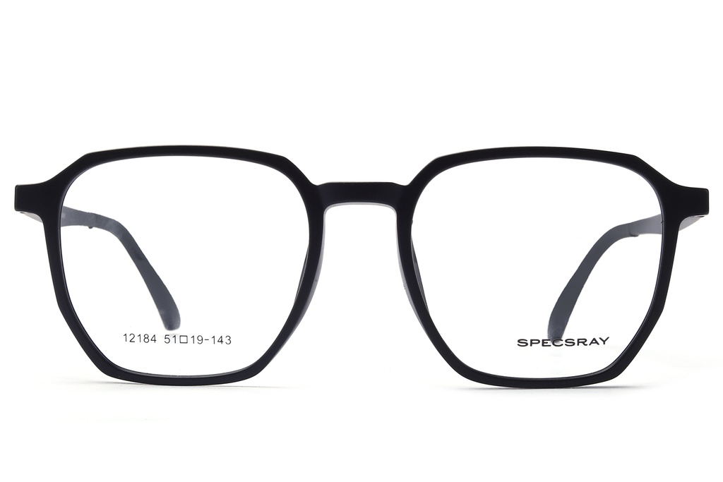 SpecsRay Full Rim Square clip-on