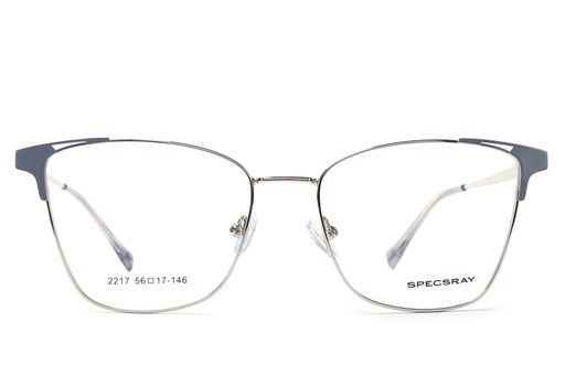 [1370] SpecsRay Full Rim Metal Cateye